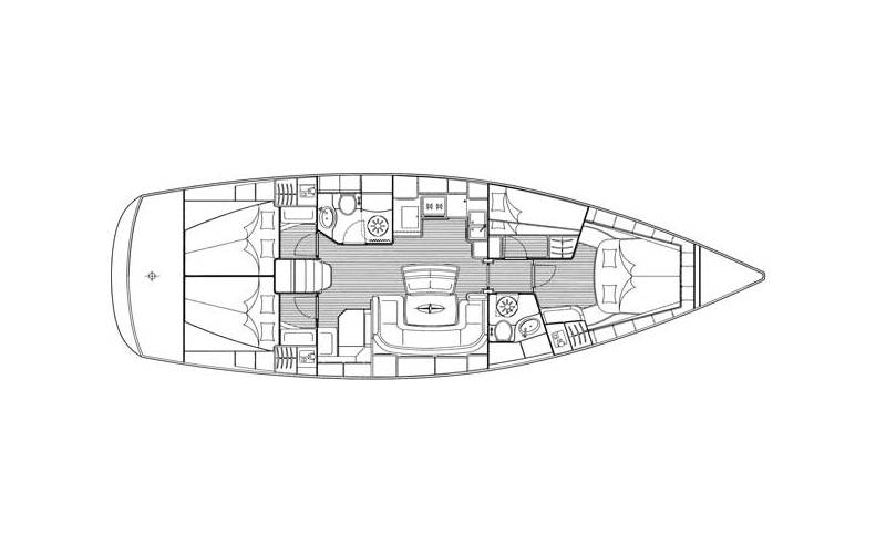 Bavaria 46 Cruiser Galera