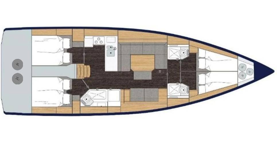 Bavaria C45 Holiday Indigo