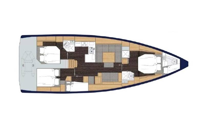 Bavaria C50 Style Nosanida