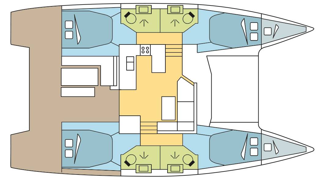 Fountaine Pajot Astrea 42 MARBELLA 