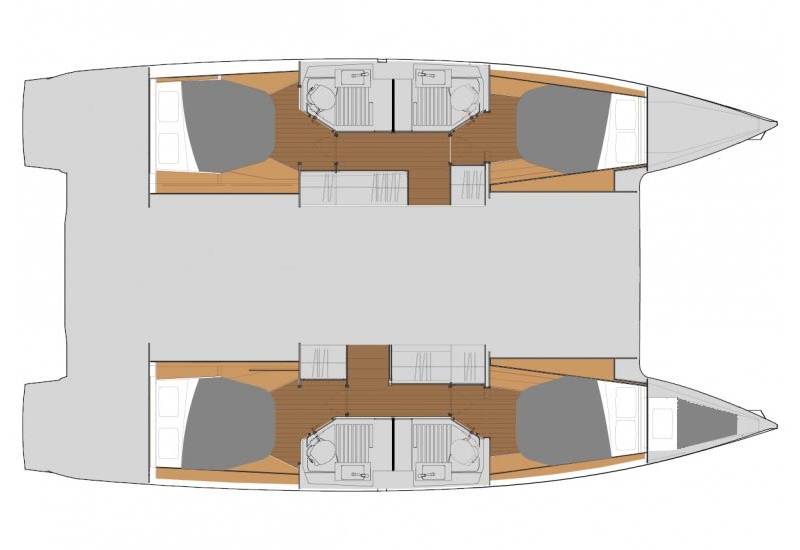 Fountaine Pajot Astrea 42 no name