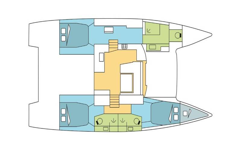 Fountaine Pajot Elba 45 MERITO