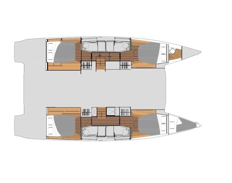 Fountaine Pajot Elba 45 Adria Blue