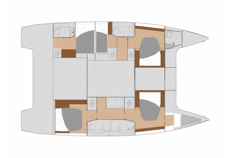 Fountaine Pajot Saona 47 Quintet Fee