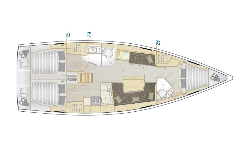 Hanse 418 Nike