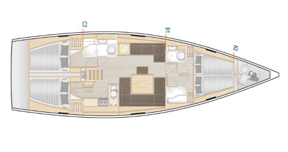 Hanse 458 Chianti