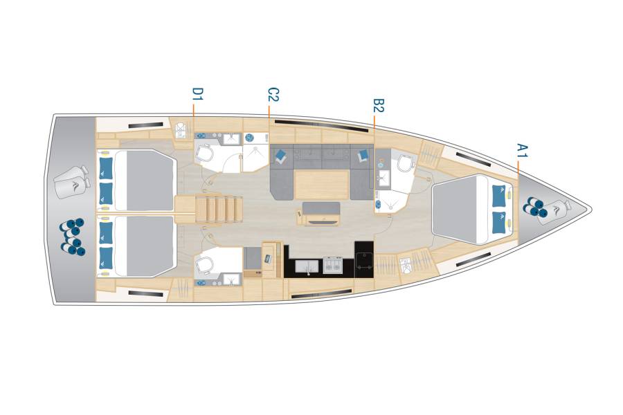 Hanse 460 Chrisphi