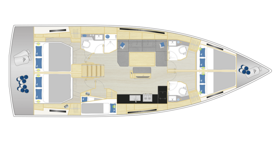 Hanse 460 Private Dancer