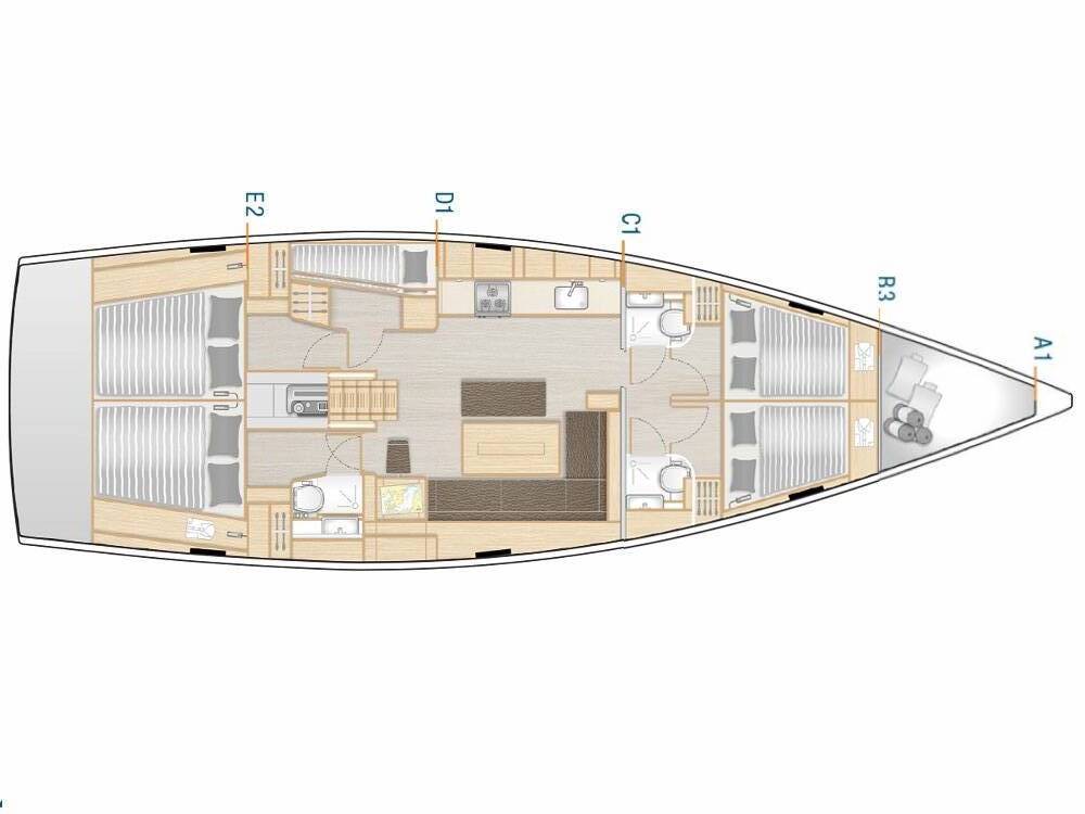 Hanse 508 Frizzante