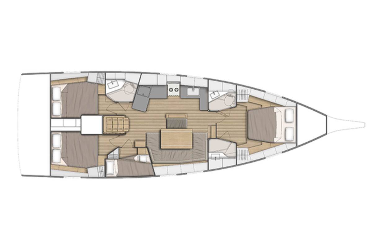 Oceanis 46.1 Sine Cura III 3136