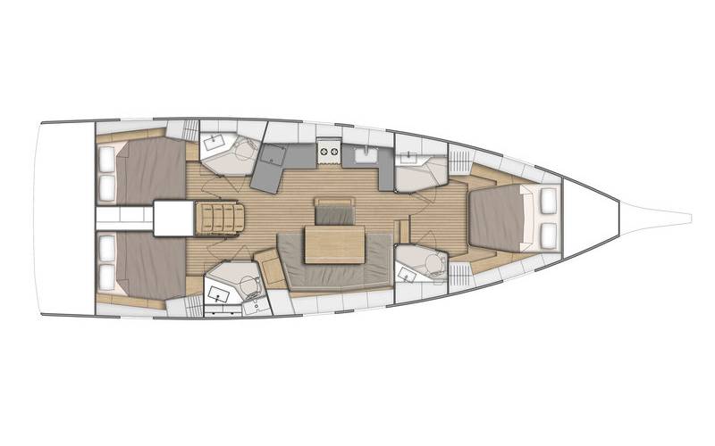 Oceanis 46.1 Anse Soleil