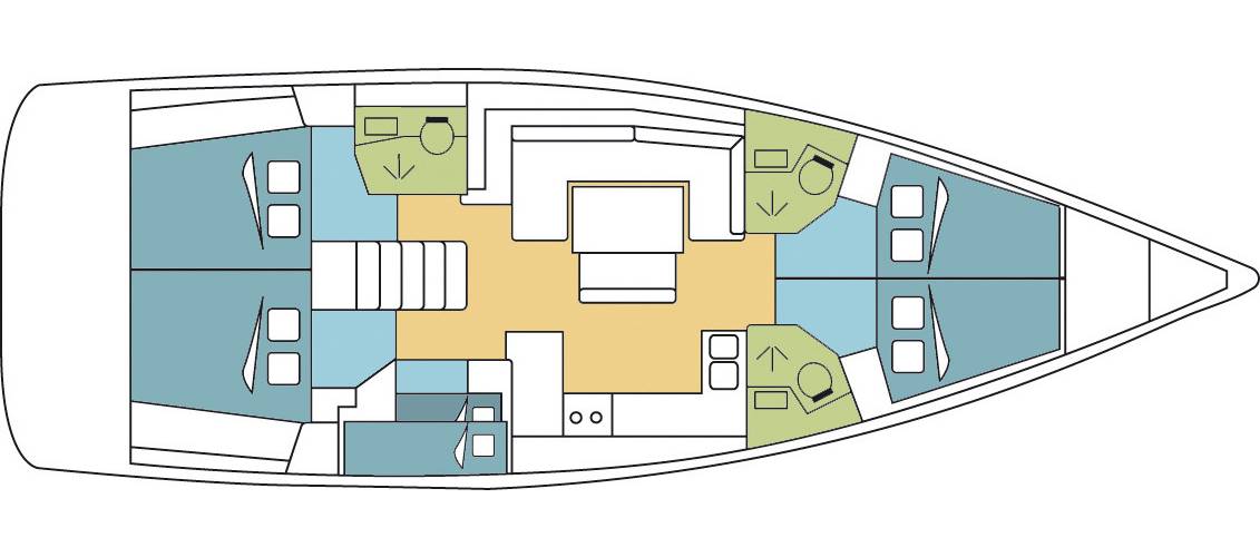 Oceanis 48 ALDABRA 