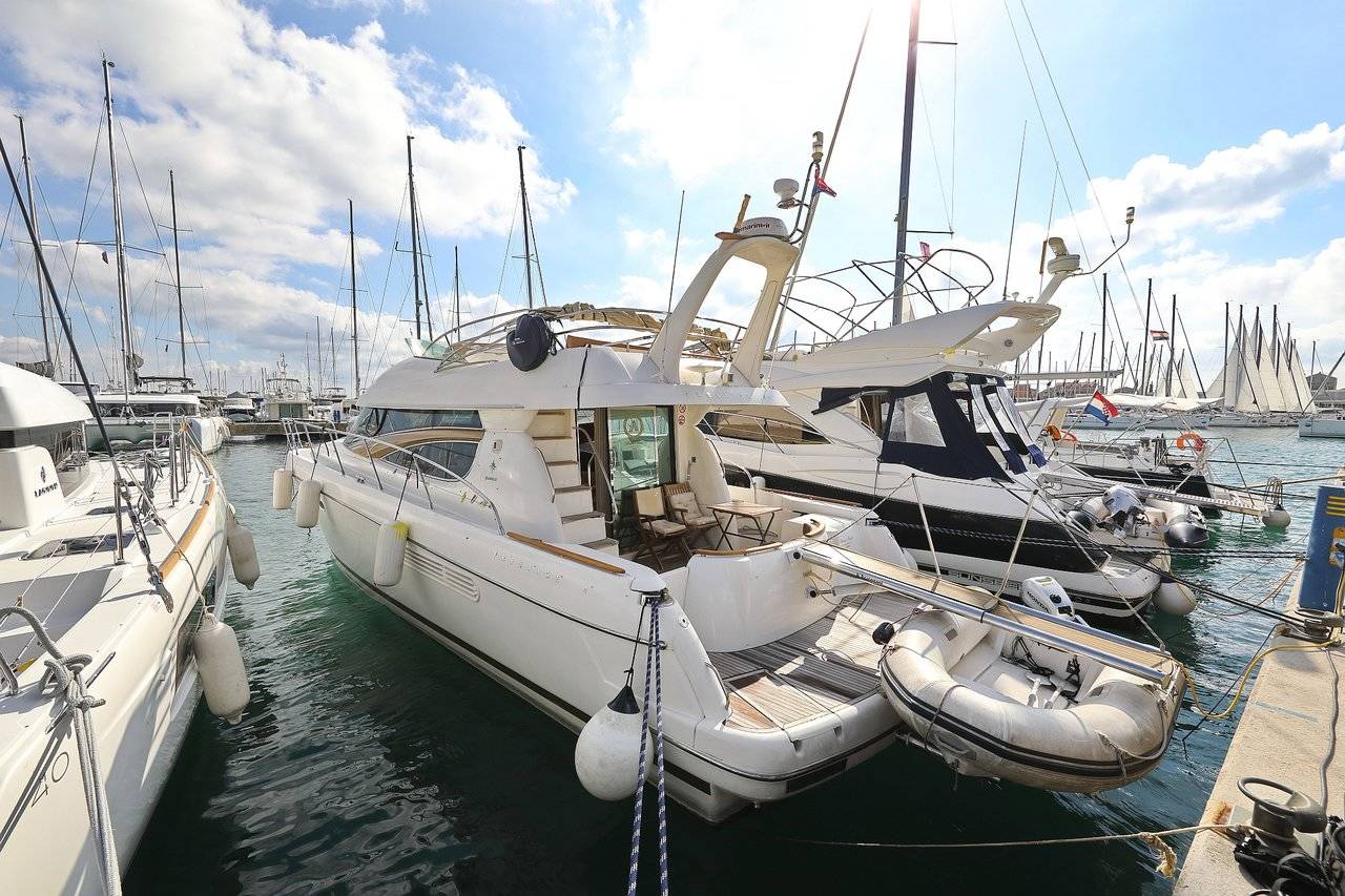 Prestige 46 Marina Dalmacija Sukosan Anima Maris Boat Rental Croatia