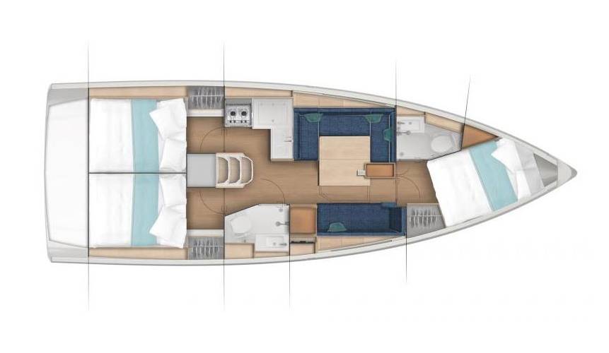 Sun Odyssey 380 Performance Mymia