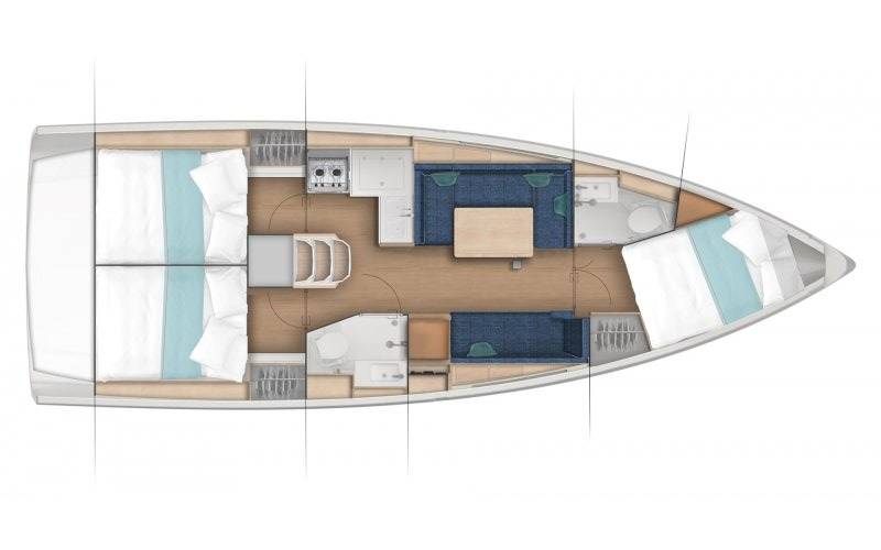 Sun Odyssey 380 Bura Kiss