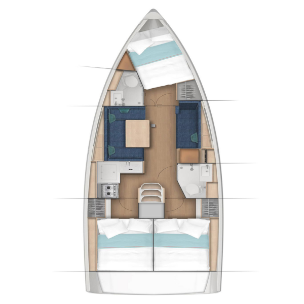 Sun Odyssey 380 Lidija