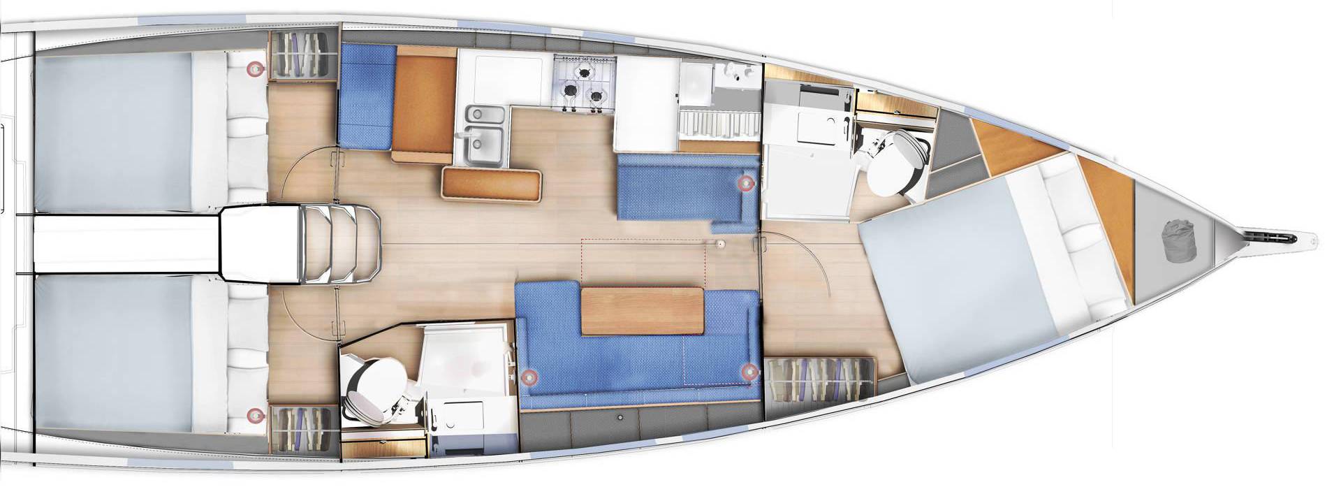 Sun Odyssey 410 Midnight Kiss