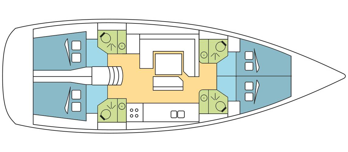 Sun Odyssey 479 VERDI 