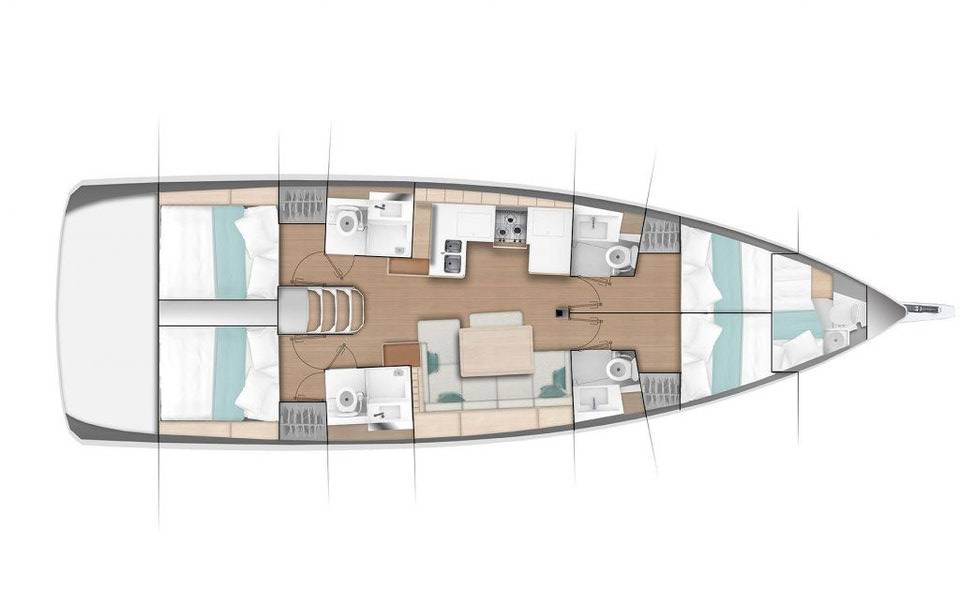 Sun Odyssey 490 Mystic Kiss